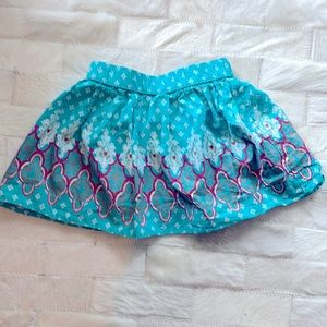 “Moana” like patterned toddler play skirt